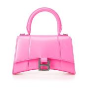 Stijlvolle Leren Tas Balenciaga , Pink , Dames