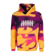 Fleece Hoodie met All Over Print Jordan , Multicolor , Heren