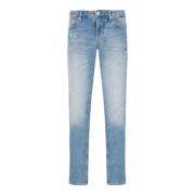 Slim-fit Denim Jeans Emporio Armani , Blue , Heren