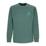 Driehoek Lange Mouw Tee Set HUF , Green , Heren