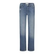 Marie Straight Low-rise Jeans Fabienne Chapot , Blue , Dames