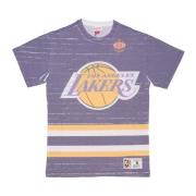 NBA Jumbotron 3.0 Lakers Tee Mitchell & Ness , Multicolor , Heren