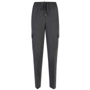 Grijze Broek Aw24 Dameskleding Peserico , Gray , Dames