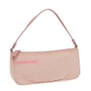 Pre-owned Canvas pouches Prada Vintage , Pink , Dames