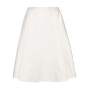 Stoffen Rok N21 , White , Dames