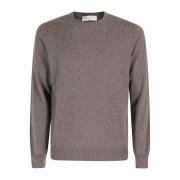 Cashmere Hals Trui Filippo De Laurentiis , Brown , Heren