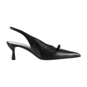 Stijlvolle Slingback Schoenen Lanvin , Black , Dames