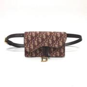 Pre-owned Fabric dior-bags Dior Vintage , Brown , Dames