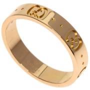 Pre-owned Metal rings Gucci Vintage , Pink , Dames