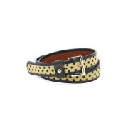 Polka Dot Riem - Pony Leer Herbert Frère Soeur , Yellow , Dames