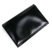 Pre-owned Leather wallets Bvlgari Vintage , Black , Heren