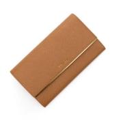 Pre-owned Leather wallets Prada Vintage , Brown , Dames