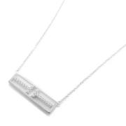 Pre-owned White Gold necklaces Tiffany & Co. Pre-owned , Gray , Dames