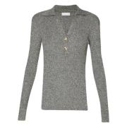 Grijze Trui met Lurex Detail Liu Jo , Gray , Dames