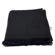 Pre-owned Wool scarves Gucci Vintage , Black , Dames