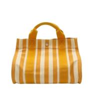 Pre-owned Canvas totes Hermès Vintage , Multicolor , Dames