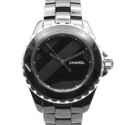 Pre-owned Metal watches Chanel Vintage , Black , Heren