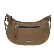 Pre-owned Fabric shoulder-bags Burberry Vintage , Beige , Dames