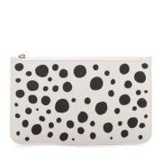 Pre-owned Coated canvas wallets Louis Vuitton Vintage , White , Dames