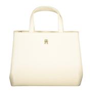 Beige Dames Tas met Verstelbare Band Tommy Hilfiger , Beige , Dames