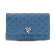 Gewatteerde Mini Schoudertas Guess , Blue , Dames