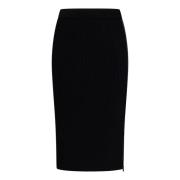 Tijdloze Zwarte Pencilrok Tom Ford , Black , Dames