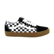 Zwarte Sportieve Textiel Sneakers Vans , Multicolor , Heren