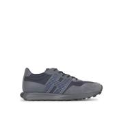 Casual Sneakers voor Mannen en Vrouwen Hogan , Blue , Heren