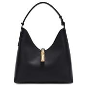 Goccia Hobo Tas Furla , Black , Dames