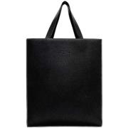 Pre-owned Leather totes Hermès Vintage , Black , Dames