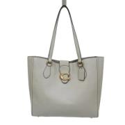 Pre-owned Leather totes Coach Pre-owned , Gray , Dames