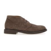 Bruine Platte Schoenen Doucal's , Brown , Heren