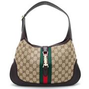 Pre-owned Canvas gucci-bags Gucci Vintage , Beige , Dames