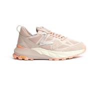 Rosa Sneakers Aw24 Zalm Inzetstukken Philippe Model , Pink , Dames