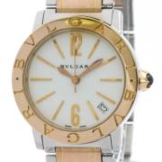 Pre-owned Stainless Steel watches Bvlgari Vintage , White , Dames