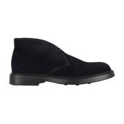 Bruine leren Chukka laarzen Doucal's , Blue , Heren