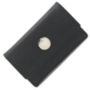 Pre-owned Leather key-holders Bvlgari Vintage , Black , Unisex