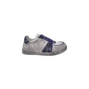 Dames Eco-Leren Sneakers Gaëlle Paris , Purple , Dames