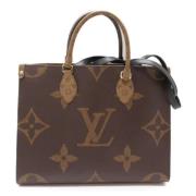 Pre-owned Canvas louis-vuitton-bags Louis Vuitton Vintage , Brown , Da...