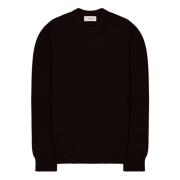 Comfortabele Crewneck Sweater in Marine Cashmere Laneus , Brown , Here...