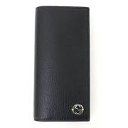 Pre-owned Leather wallets Gucci Vintage , Black , Dames