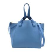 Pre-owned Leather handbags Loewe Pre-owned , Blue , Dames