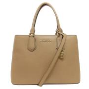 Pre-owned Leather handbags Michael Kors Pre-owned , Beige , Dames