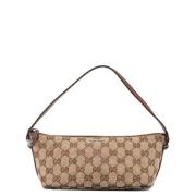 Pre-owned Cotton handbags Gucci Vintage , Beige , Dames