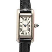 Pre-owned Metal watches Cartier Vintage , Gray , Dames