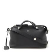 Pre-owned Leather fendi-bags Fendi Vintage , Black , Dames