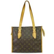 Pre-owned Canvas totes Louis Vuitton Vintage , Brown , Dames