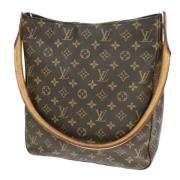 Pre-owned Canvas louis-vuitton-bags Louis Vuitton Vintage , Brown , Da...