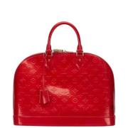 Pre-owned Leather louis-vuitton-bags Louis Vuitton Vintage , Red , Dam...