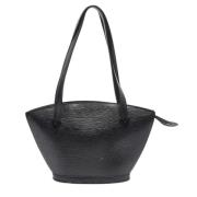 Pre-owned Leather louis-vuitton-bags Louis Vuitton Vintage , Black , D...